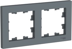 Рамка 2-ая универсальная SE AtlasDesign Грифель