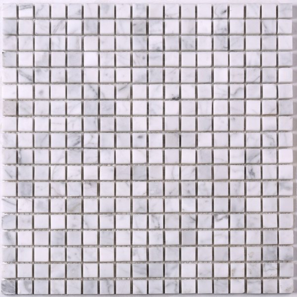 Мозаика Tessare 30,5х30,5х0,4см мрамор бело-серый шт(SMK-1008M)