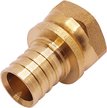 Переход аксиальный латунный РОСТерм 20х1/2" с накидной гайкой