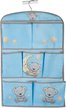 Кофр подвесной Handy Home Мишка 60х40см 7карманов, нетканый материал, картон, голубой