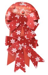 Бант 2шт 14х19см красный SYHDJA-3221105