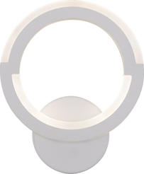 Бра Storia 3370-1W WH, LED 18W (22,5х18,4х5)