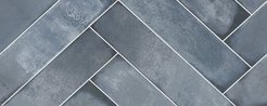 Плитка настенная Talisman Bricks Blue 20,1x50,5см синий 1,62м²/уп