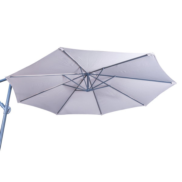 Зонт садовый d3,0м, стойка d48мм, 8 ребер, бежевый, с крестовиной, S9002