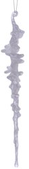 Украшение фигурное Сосулька 26,5х4см, белый, акрил, SYYKLB-1923178