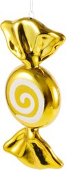 Украшение фигурное Конфета 20х9х3см, золото, SYQC-0123057