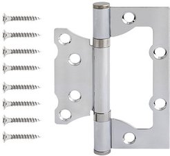 Петля без врезки Vanger 100х75х2-P2-CR хром