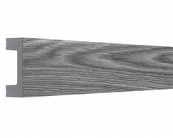 Молдинг рейка XPS МЛ 18/2,6 40х15х2600мм Северный дуб