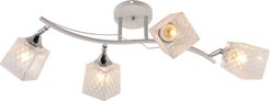 Люстра Mantel 4440-4 WH+CR 4xE27/60W 78х36х25мм