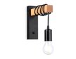 Бра Ambrella light TR8181 BK/LW черный/светлое дерево 1хE27