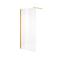 Перегородка душевая NG-643-10 GOLD (100x195), 1 место