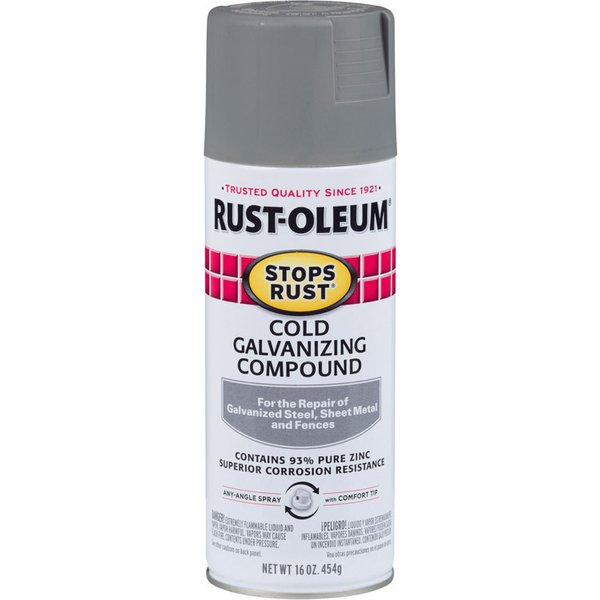 Компаунд для холодного цинкования Rust-Oleum Stops Rust спрей 0,454кг