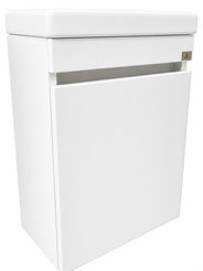 Тумба Alcora Compact под умывальник Como 40 подвесная, белый