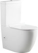 Унитаз-компакт Alcora Luna 4/6 безободковый с сиденьем DPL, e-off, slim, lift