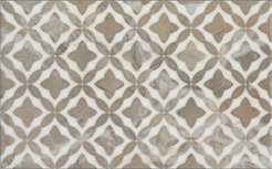 Декор настенный Биеннале 25х40х0,8см узор глянцевый, шт (OS\A381\6000)