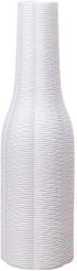 Ваза напольная Бутыль керамика белый 60см 