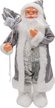 Фигура Дед Мороз в серебристой шубе 68см OH-2025-SS32