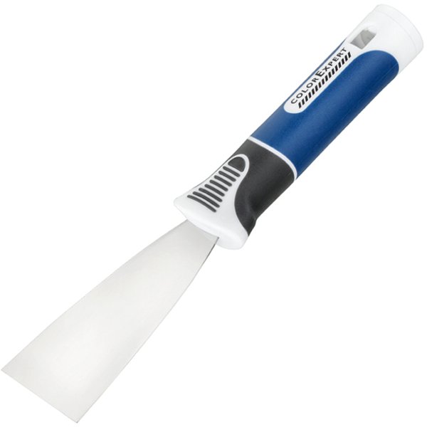Шпатель малярный Flex Master Color Expert 100мм, синяя пласт.трехкомп. ручка