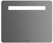Зеркало GEM M90MOX0801WG настенное с LED-подсветкой, 80см