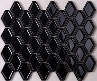 Мозаика Tessare 32,5х25х0,7см керамика черный шт(QY74000)