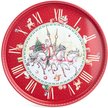 Поднос сервировочный Agness Christmas Collection 33см сталь окрашенная
