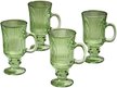 Набор кружек Lefard Simplicity Green 4шт 245мл стекло