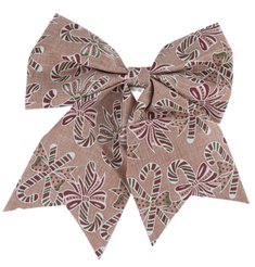 Бант 20х24см, лен, SYHDJA-3223063