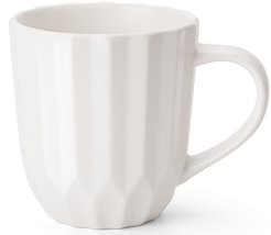 Кружка Frankly 380мл фарфор белый