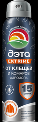 Аэрозоль от клещей и комаров ДЭТА EXTRIME 150мл