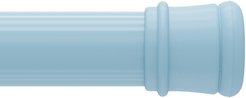 Карниз для ванной Milardo 110-200см прямой раздвижной, голубой арт.011A200M14