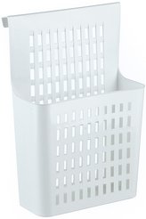 Корзина подвесная на дверь Idea 37x25x13см белый, пластик