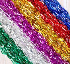 Дождик новогодний Волна блеск 100см микс 702536