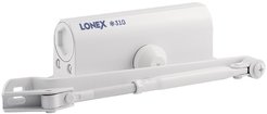 Доводчик Lonex 310 15-60кг белый