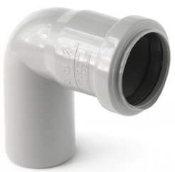 Отвод канализационный Pro Aqua Comfort 50x87,5°