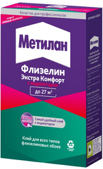 Клей для флизелиновых обоев Метилан Флизелин Экстра Комфорт с индикатором 150г