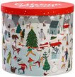 Коробка подарочная Новогодние истории 19,5×22см
