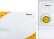 Звонок дверной беспроводной Feron E-369 2х15VААА 35 мелодий