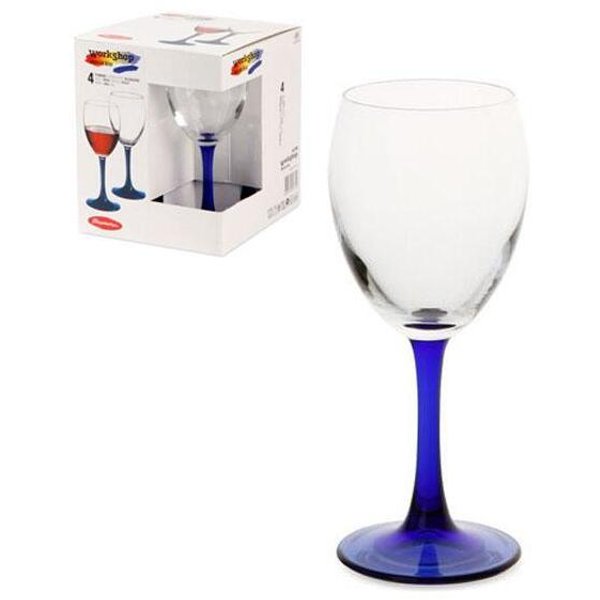 Набор бокалов для красного вина Империал Блю 240мл 4шт PSB 44799УБ