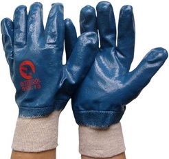 Перчатки нитриловые манжета резинка