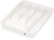 Лоток д/столовых приборов Альтернатива 31,5х25,5х4,2см пластик, белый