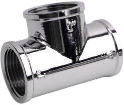 Тройник хром.1" вн HLV-110130 Cr
