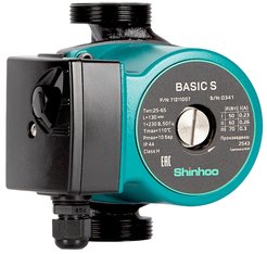 Насос циркуляционный SHINHOO BASIC S 25/6S 130мм 