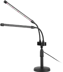 Светильник настольный для растений ЭРА FITO-20W-АLED-Ra-USB полного спектра 20 Вт черный