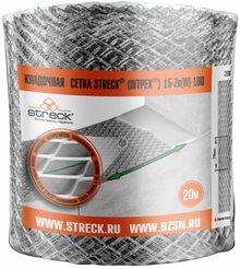 Сетка кладочная Streck (0,18х20м) 15х15 рулон