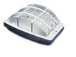 Светильник Kорал серебро 1х60Вт IP44 BR-220-6 с решеткой
