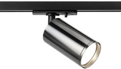 Светильник трековый однофазный ЭРА TR39-GU10 ВСН под лампу MR16 черный хром