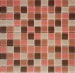 Мозаика Tessare 30,0х30,0х0,4см стекло розово-бордовый шт(HJM20)