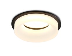 Светильник встраиваемый точечный MR16 TN1303 BK/FR черный/белый матовый MR16 GU5.3 D80х42