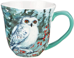 Кружка Lefard Лесная сказка Сова 450мл фарфор