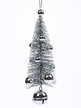 Украшение подвесное Magic Time Елочка серебристая из полипропилена 19,5x7x7см арт.91024 Украшение подвесное Magic Time Елочка серебристая из полипропилена 19,5x7x7см арт.91024